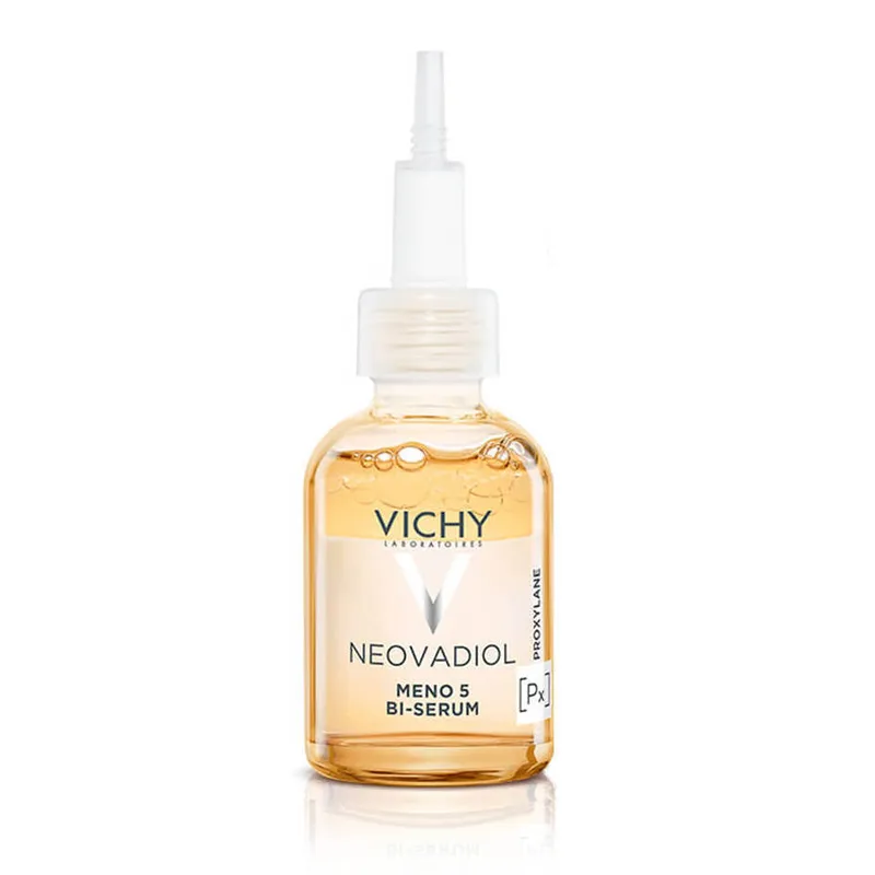 Vichy Neovadiol Meno 5 Serum For Perimenopasual & Menopausal Skin 30ml - Nourishes & Hydrates - For A Smooth & Radiant Complexion - Face The Future