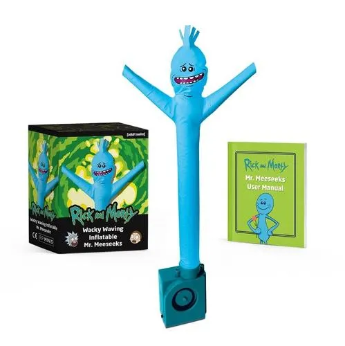 Victoria Potenza Rick and Morty Wacky Waving Inflatable Mr. Meeseeks