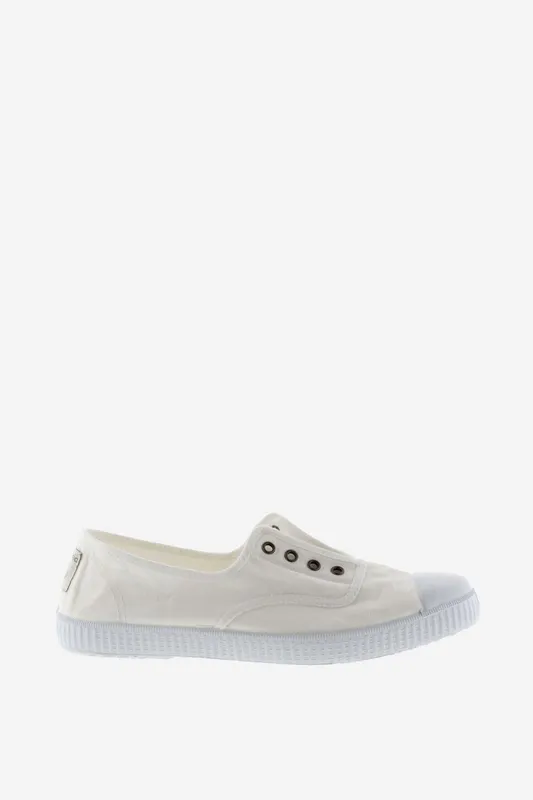 Victoria Women's 1915 English Canvas White Size: 4 White 4