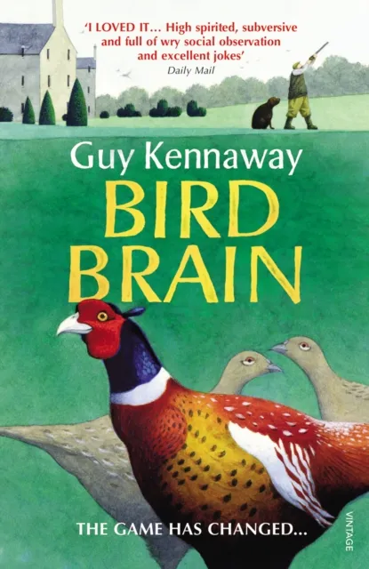 Guy Kennaway Bird Brain Paperback Book Multicolor