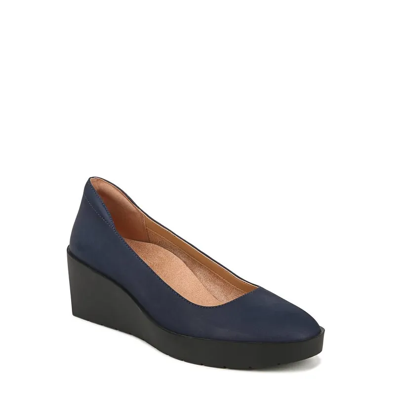 Vionic Women's Sereno Wedge in Blue Size: 8 - Blue