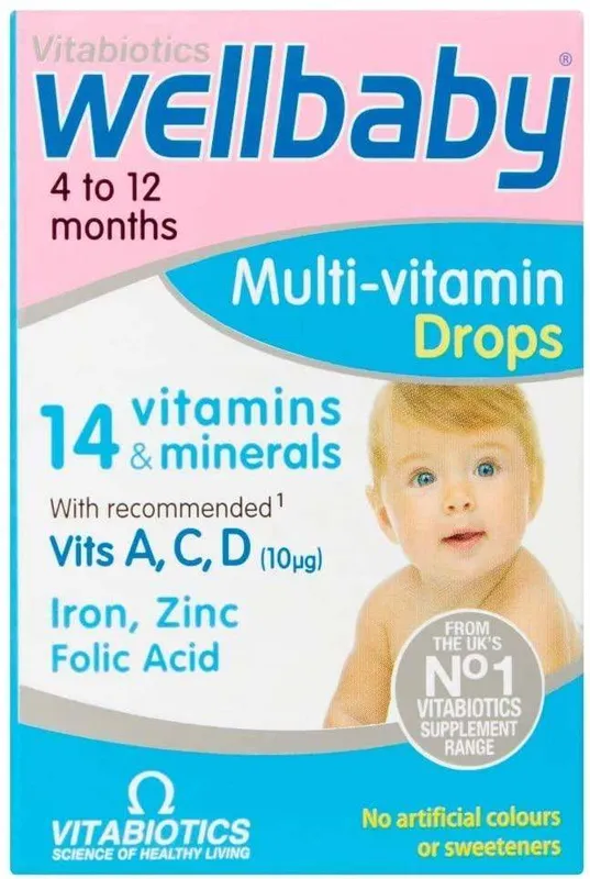 Vitabiotics Wellbaby Multivitamin Drops 30ml