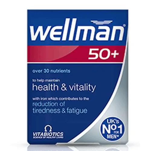 Vitabiotics Wellman 50+ 30