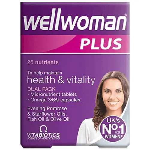 Vitabiotics Wellwoman Plus Omega 3-6-9 56 Pack
