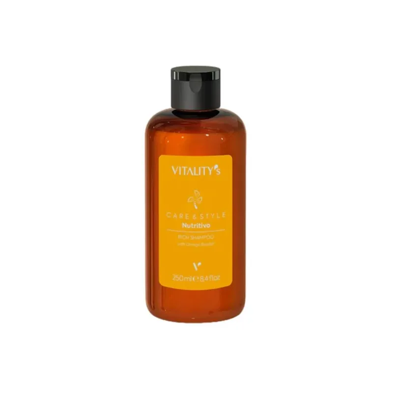 Vitalitys Care & Style Nutrient Rich Shampoo 250ml in Off White - Off White