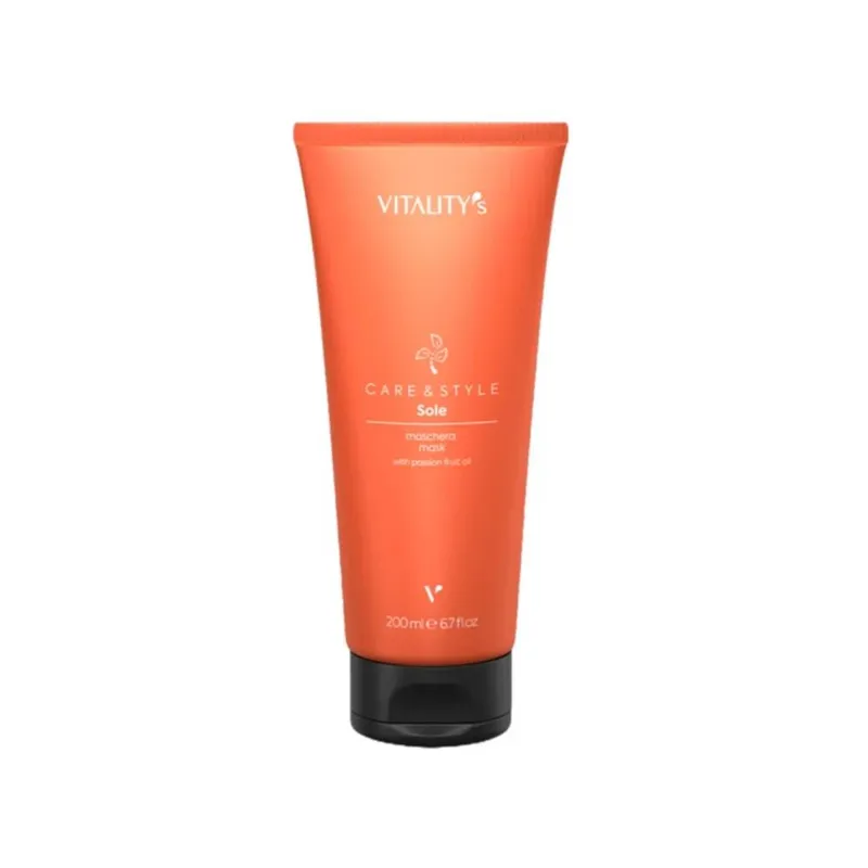 Vitalitys Care & Style After Sun Hair Mask 200ml in Off White - Off White - Size: One Size