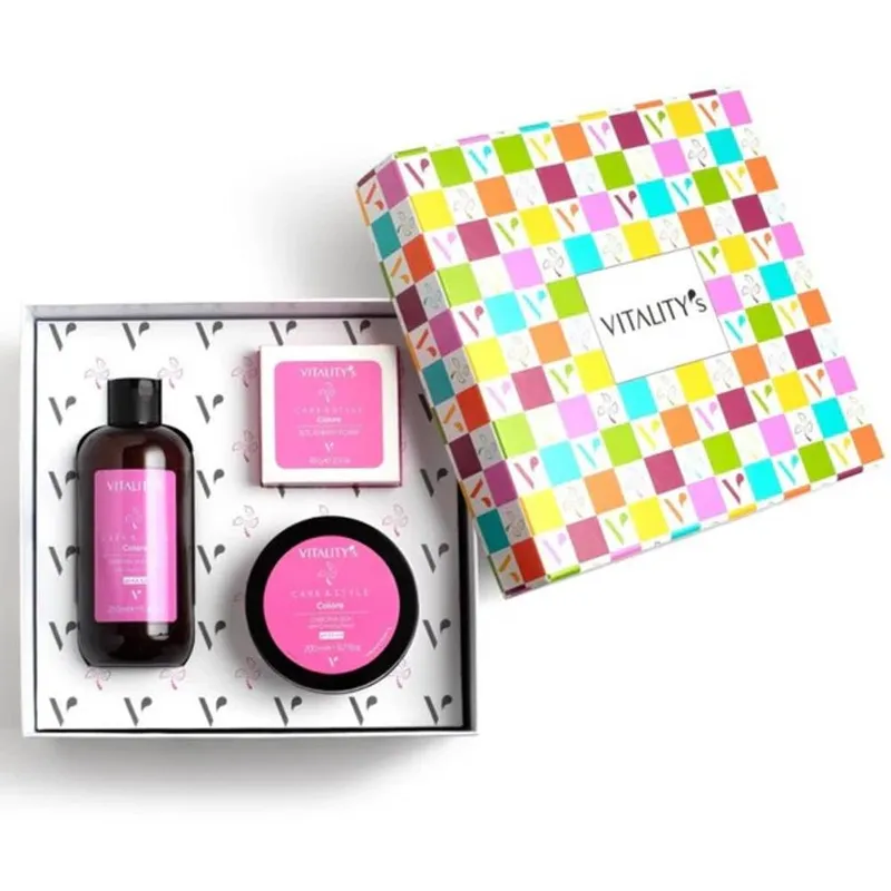 Vitalitys Vitality's Care & Style Chroma Gift Set for Coloured Hair in Pink - Pink