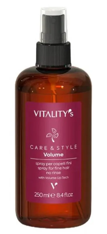 Vitalitys Vitality's Care & Style Volume No-Rinse Spray for Fine Hair 250ml in Pink Pink 250ml