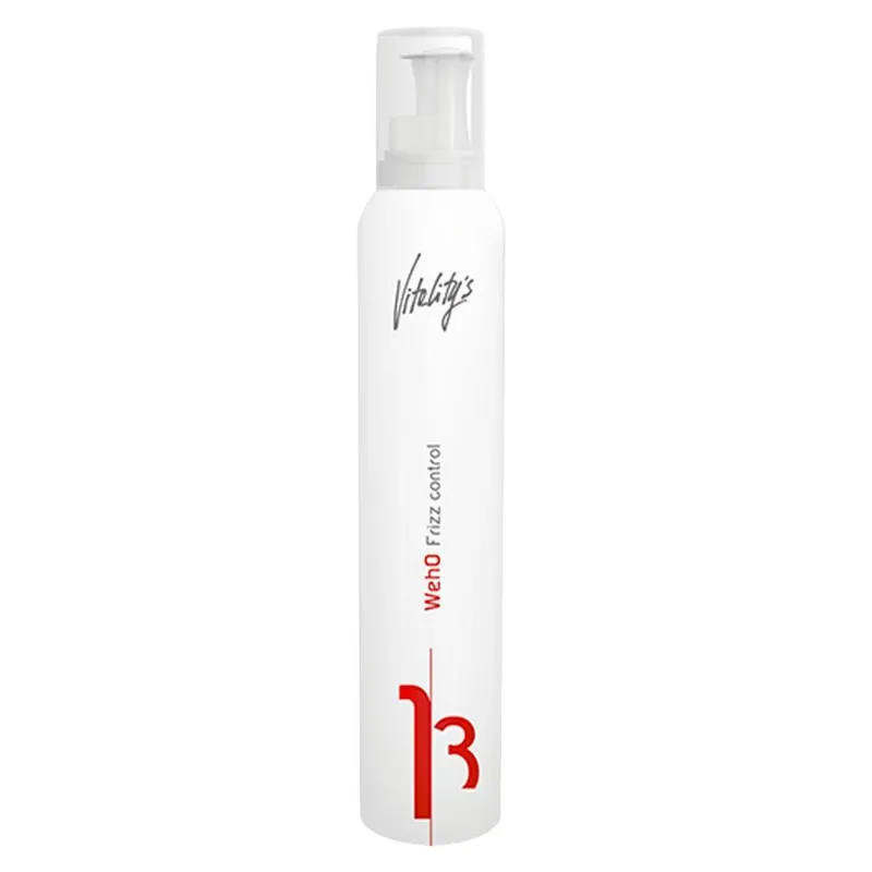 Vitalitys WehO Frizz Control Mousse 200ml in White - White - Size: One Size