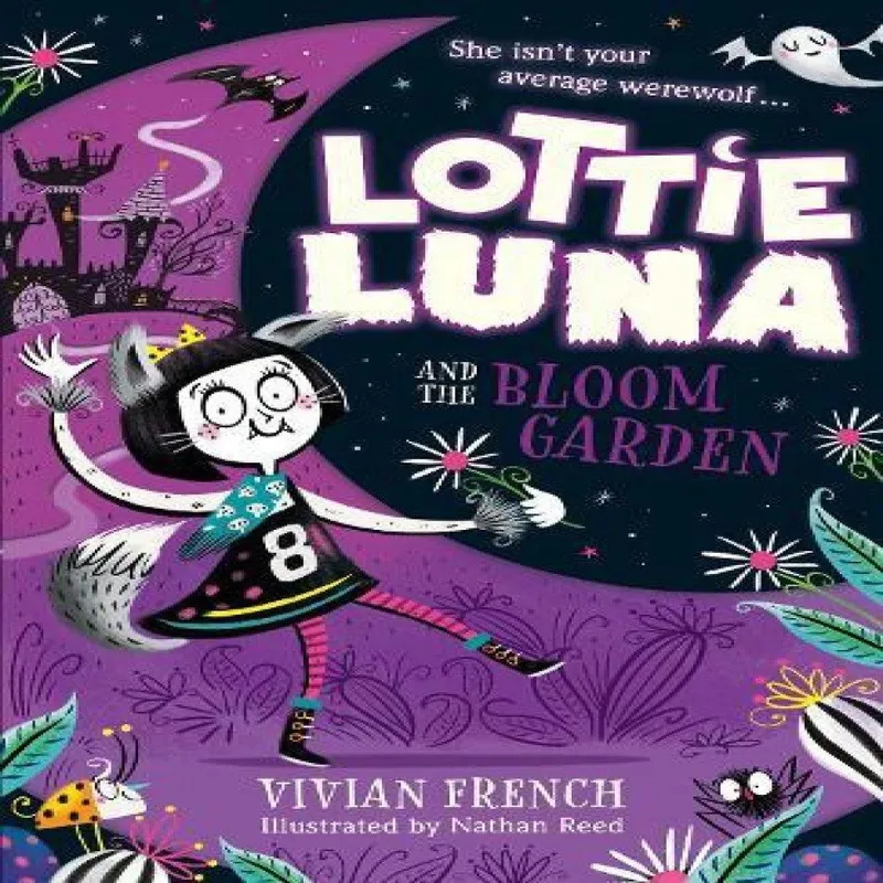 Vivian French Lottie Luna & the Bloom Garden Paperback Book Multicolor
