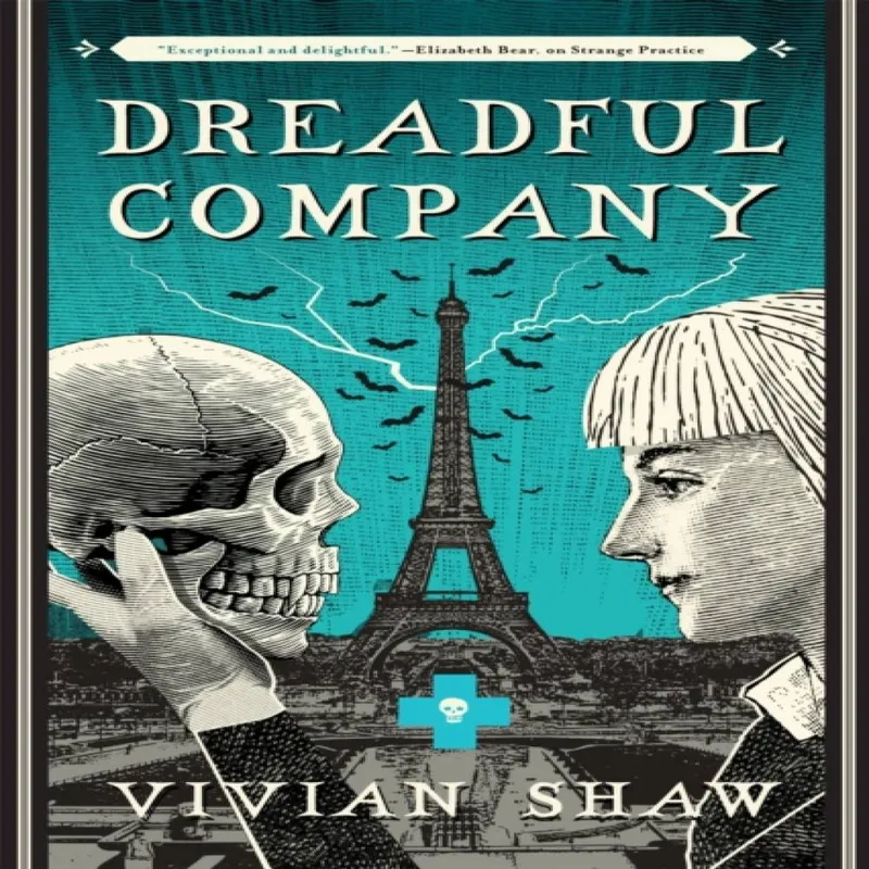 Vivian Shaw Dreadful Company Paperback Book Multicolor