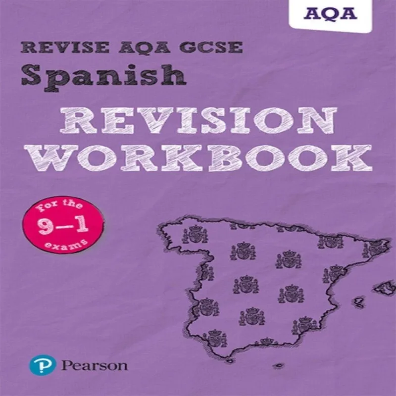 Vivien Halksworth Pearson Revise Aqa Gcse Spanish Revision Workbook: For 2025 and Multicolor