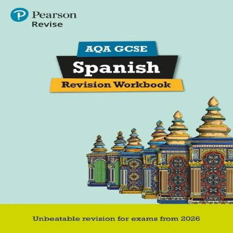 Vivien Halksworth Pearson Revise Aqa Gcse Spanish Revision Workbook - for 2026, 2027 Multicolor