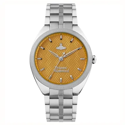 Vivienne Westwood Silver + Orange Mews Watch - Silver