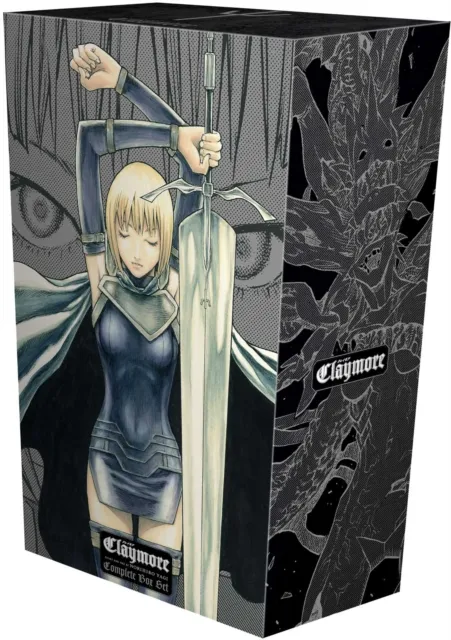 Claymore Box Set: Vol 1-27 Complete Collection By Norihiro Yagi - Manga - Fiction - Paperback Viz Media, Subs. of Shogakukan Inc
