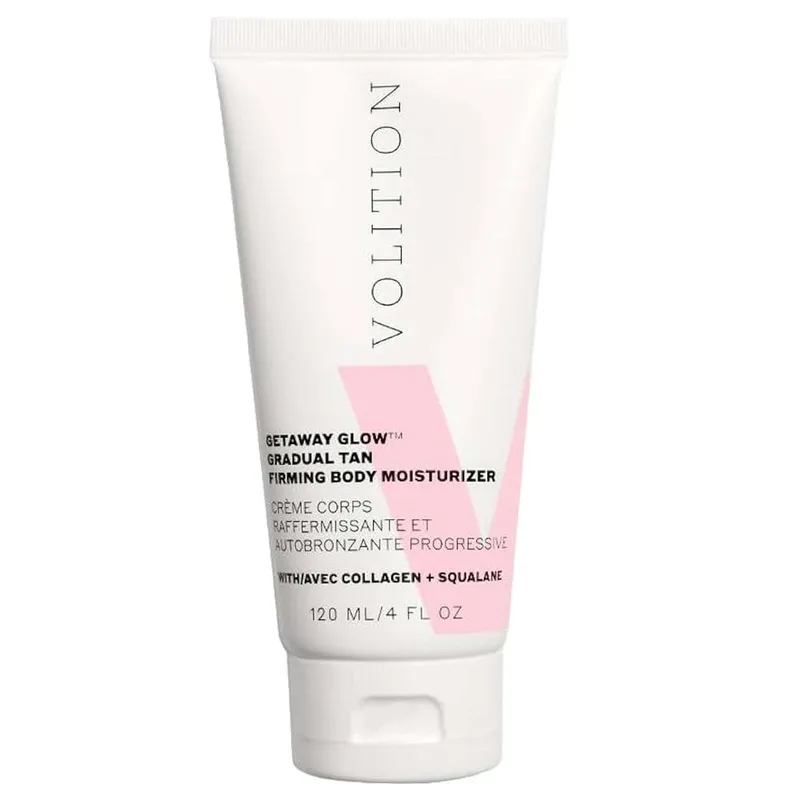 Volition Getaway Glow™ Gradual Tan Firming Body Moisturizer 120ml in Clear - Clear