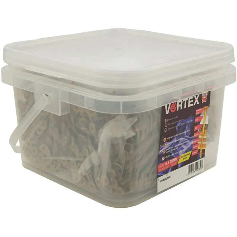 Vortex Woodscrews CE 4.0 x 30mm - 1600 Tub - Box of 2