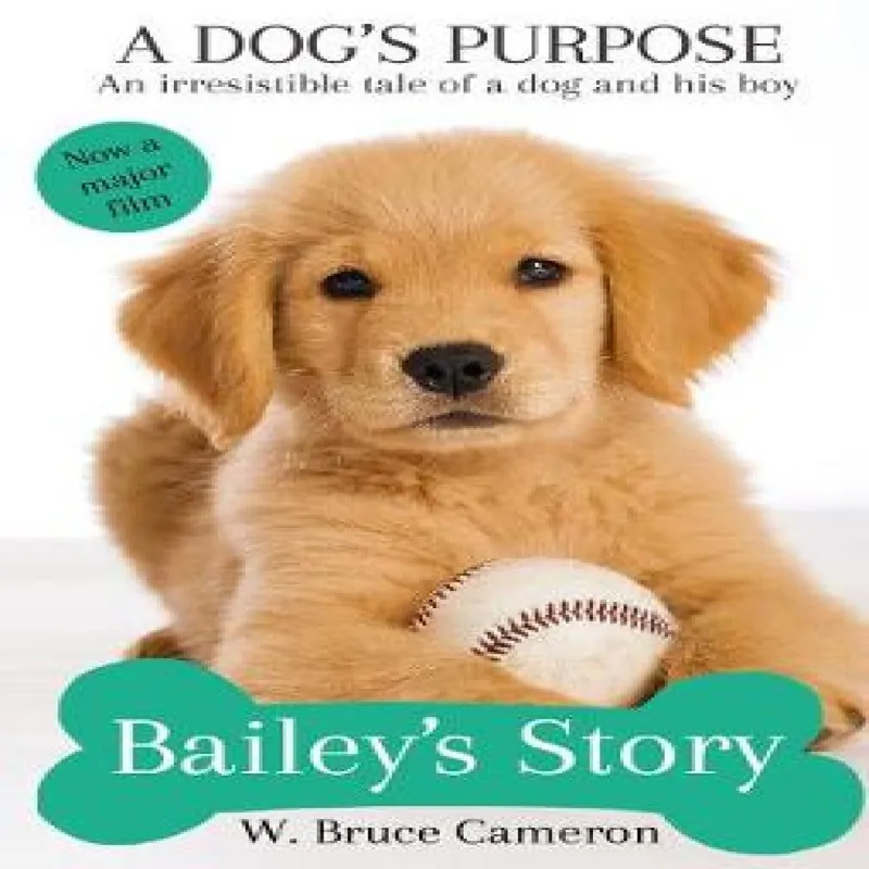 W. Bruce Cameron Bailey's Story Paperback Book Multicolor