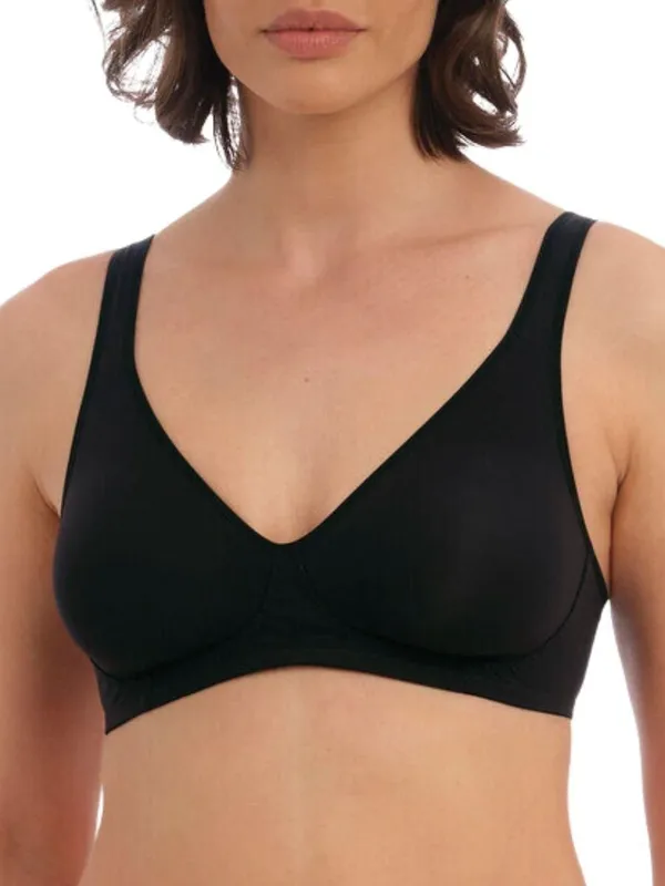 Women's non-wired bra Wacoal Accord Noir L