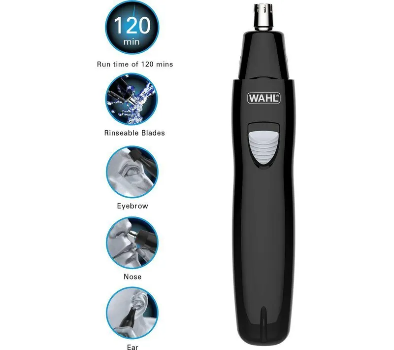 Wahl 9865-2401 Eye, Nose & Eyebrow Trimmer Kit - Black