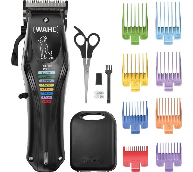 Wahl Colour Pro Cordless Pet Hair Clipper - Black