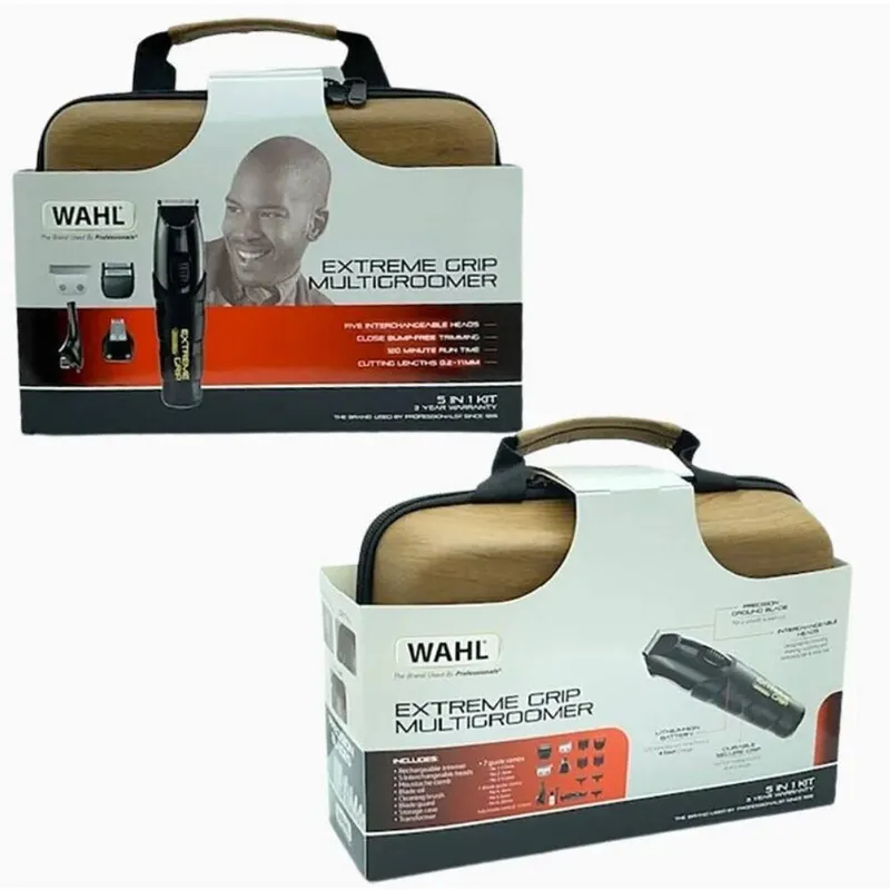 Wahl Unisex Extreme Grip 5 In1 Multi groomer - 9893-813 in Black Black female