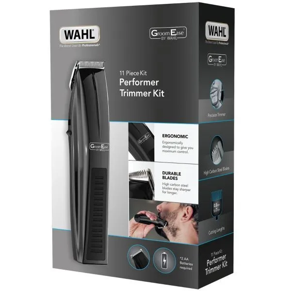 Wahl Unisex Groomease Performer Beard Trimmer - 5537-6217 in Black Black female