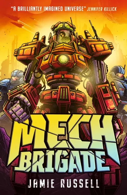 Jamie Russell Mech Brigade Paperback Book Multicolor