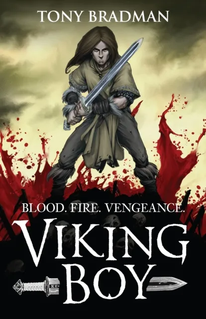Tony Bradman Viking Boy Paperback Book Multicolor