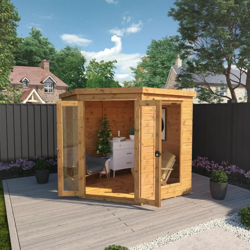 Mercia Premium Corner Summerhouse 7x7