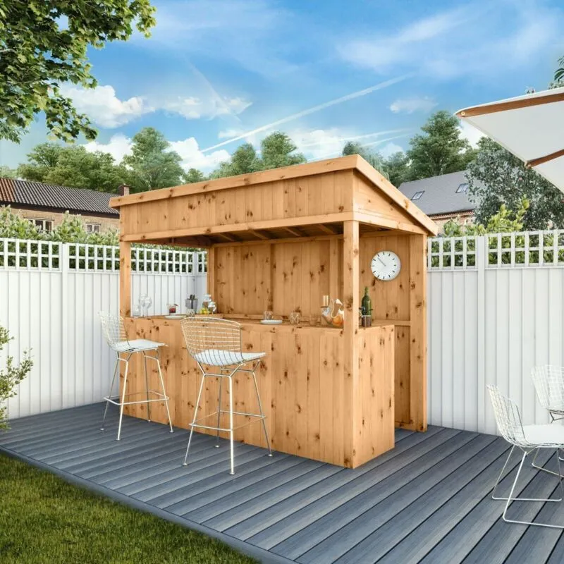 9x4 Mercia Premium Garden Bar - Pressure Treated