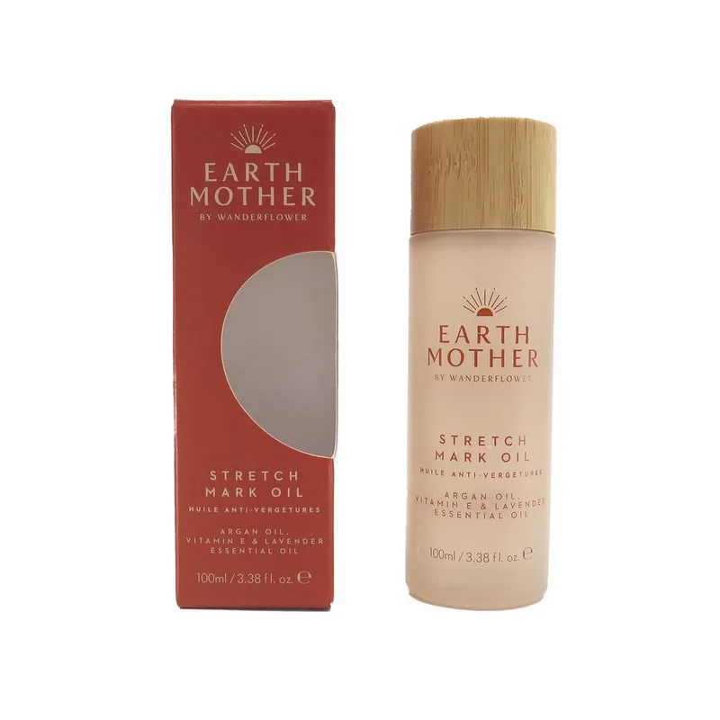 Wanderflower Women's Earth Mother Stretch Mark Oil 100ml Multicolor