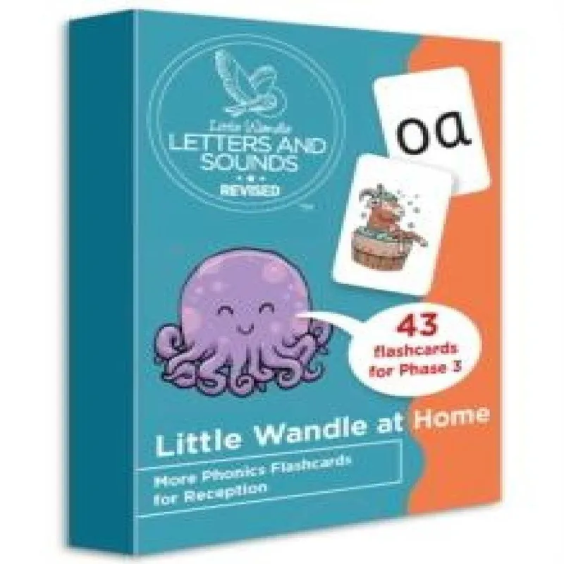 Wandle Learning Trust and Little Sutton Primary School Little Wandle at Home More Phonics Flashcards for Reception