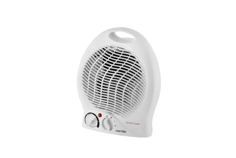Warmies Upright Fan Heater in White White
