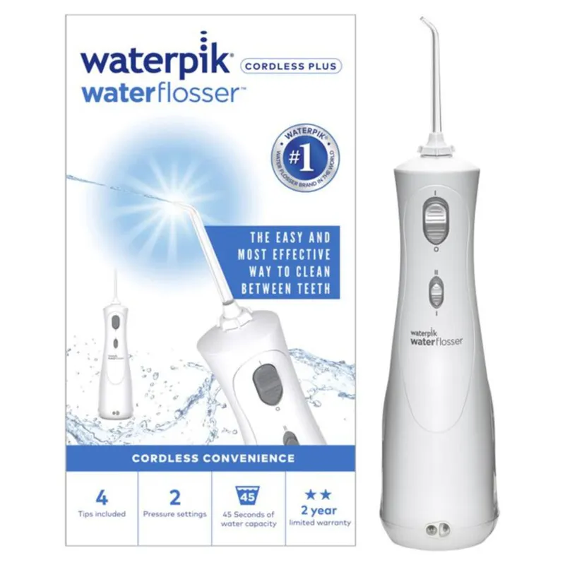 Waterpik Unisex Water Flosser Cordless Plus White in Clear Clear One Size female