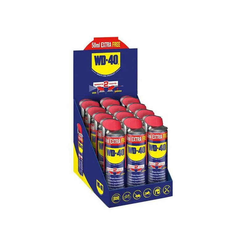 WD-40 Multi-Use Smart Straw 450ml + 50ml Free in Blue Blue
