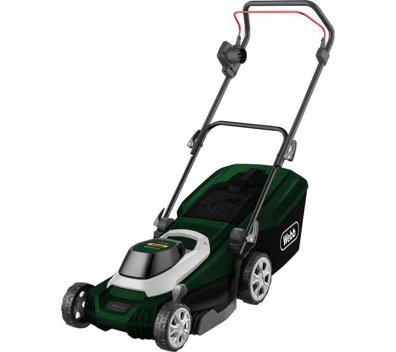Webb Supreme WEER40RR Corded Rotary Lawn Mower - Green