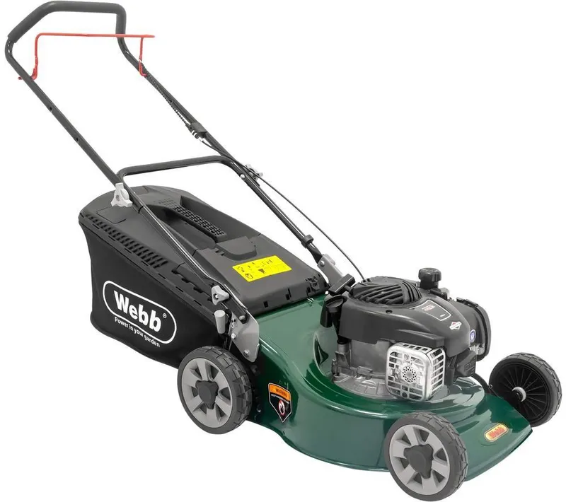 Webb Supreme WER18HP4 Rotary Lawn Mower - Black & Green, Black,Green