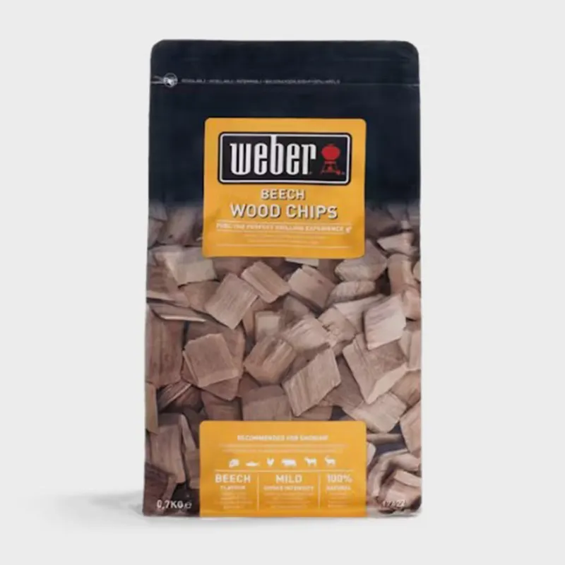 Weber Beech Wood Chips, Brown