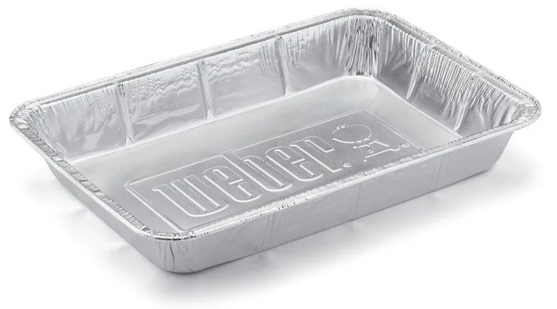 Weber Foil Drip Pans (10 Pack) Silver