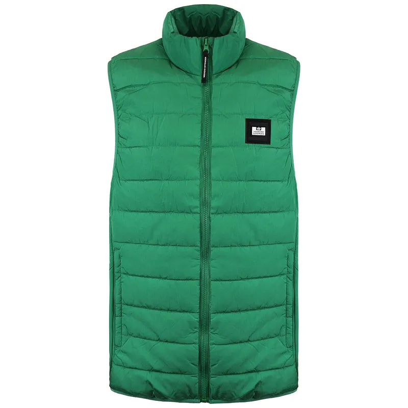 Weekend Offender Gacha Mens Vert Gillet - Green - Size Large