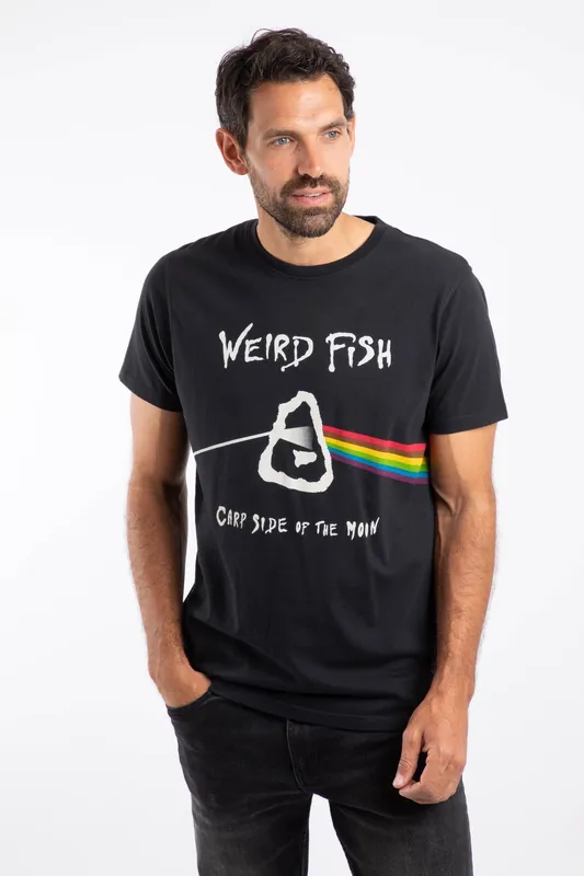 Weird Fish Carp Side Mens Front Print Artist T-Shirt