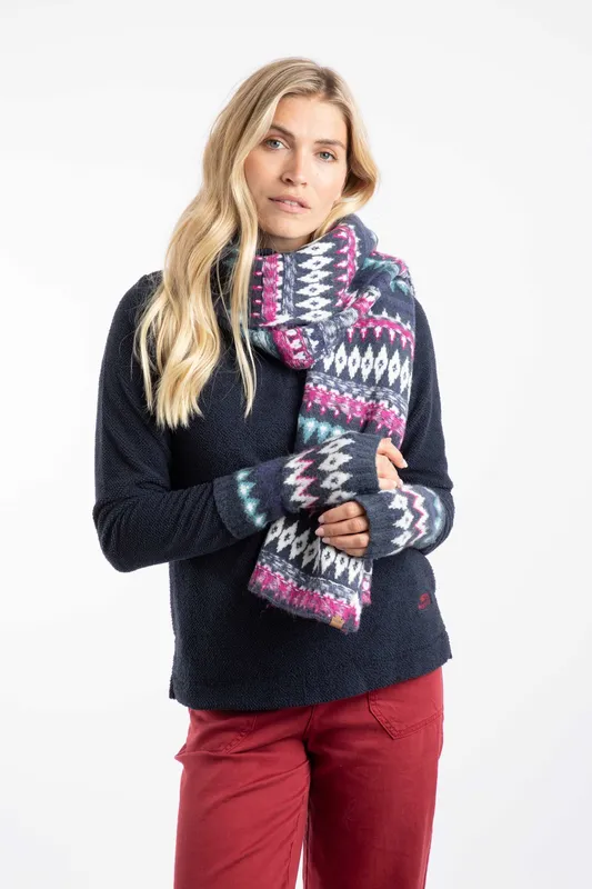 Weird Fish Heathfield Womens Fair Isle Scarf - - Size: Onesize