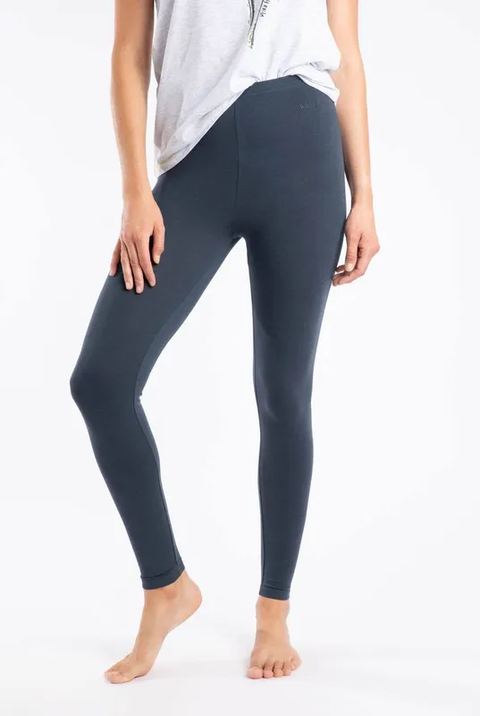 Weird Fish Women's Louisa Leggings in Dark Navy Size: 8 - Dark Navy - Size: 8