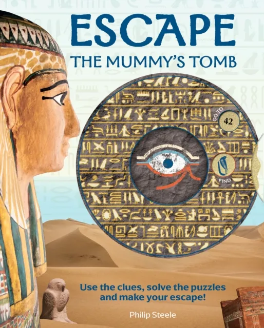 Philip Steele Escape the Mummy's Tomb Paperback Book Multicolor