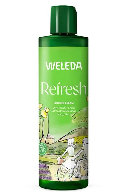 Weleda Refresh Citrus Creamy Body Wash 400ml