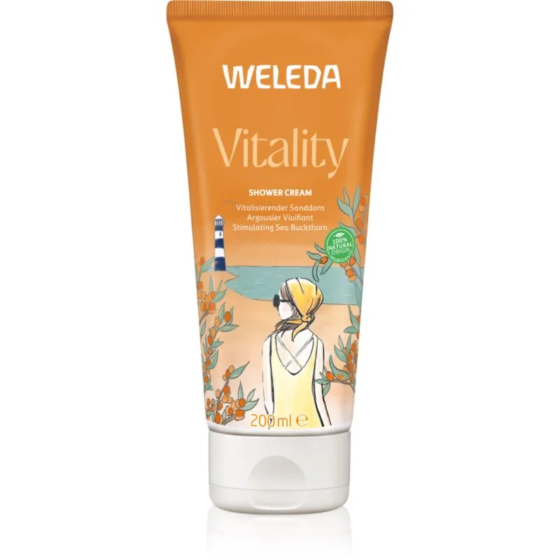Weleda Sea Buckthorn invigorating body wash 200 ml
