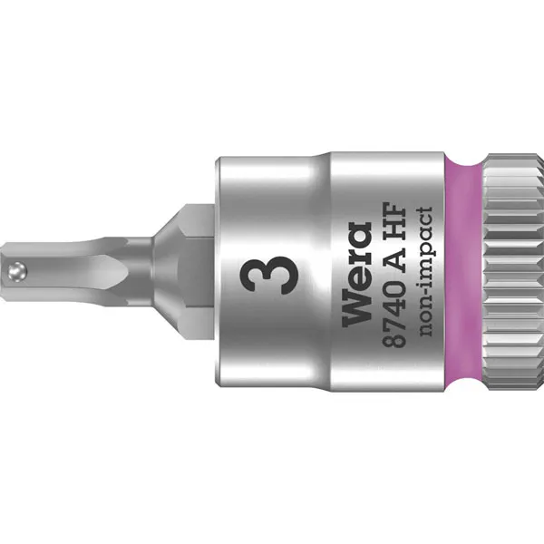 Wera 05003365001 8767 A HF Torx® Zyklop Bit Socket - Hold Func 1/4...