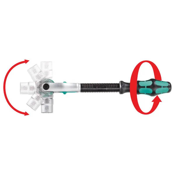 Wera 8000C Zyklop 1/2" Drive Speed Ratchet 1/2"