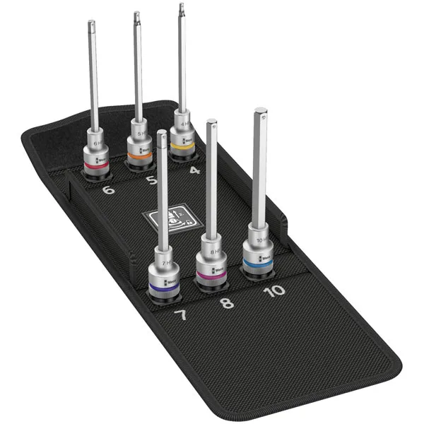 Wera 8740 C HF 2 1/2" Drive Zyklop Socket Set